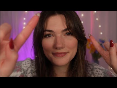 ASMR Face Adjustment (measurements, face massage, button pressing, layered sounds) 📐