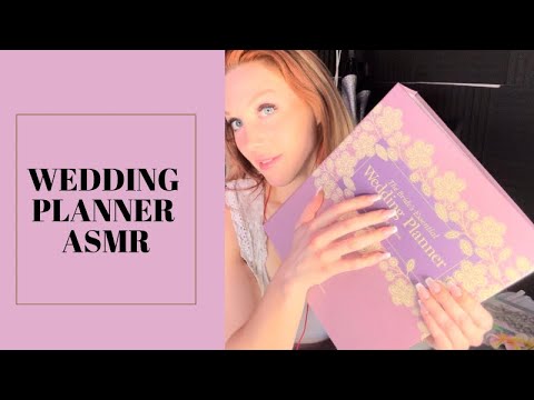 ASMR WEDDING PLANNER (gum chewing/tapping/tingles) 💕 💒