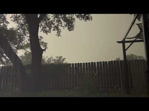 ASMR - INTENSE THUNDERSTORM AND RAIN SOUNDS ( Flash Warning )