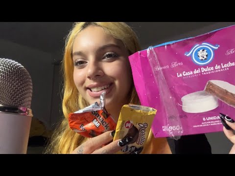 ASMR PROBANDO CHOCOLATES ARGENTINOS 🇦🇷 | SOFIWI