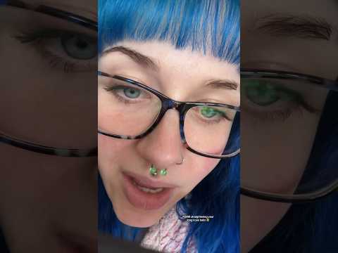 ASMR straightening your nose hairs🥸full on✅⏰ #shorts #asmr #asmrpersonalattention #asmrhair