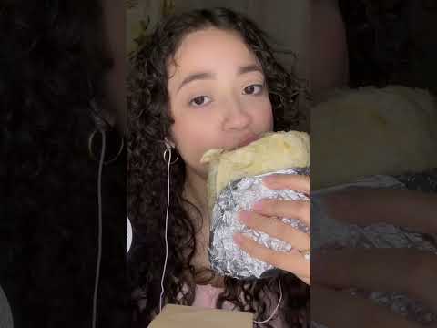 ASMR-  CHIPOTLE MUKBANG 🌯 #Godbless #mukbang #chiptole