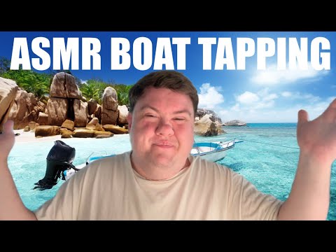 ASMR TAPPING ON A BOAT + SOFT SPOKEN RAMBLE