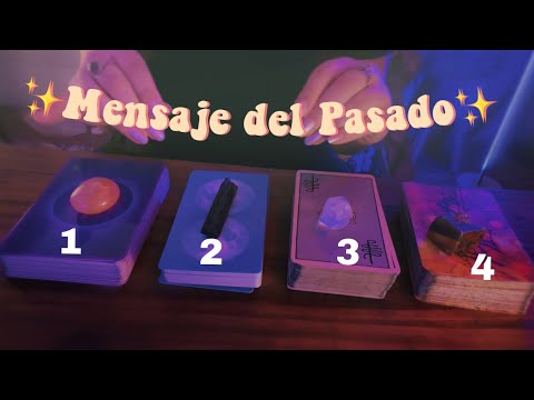 ASMR Tarot: Un mensaje de tu yo del pasado 🔮 #EligeUnaCarta