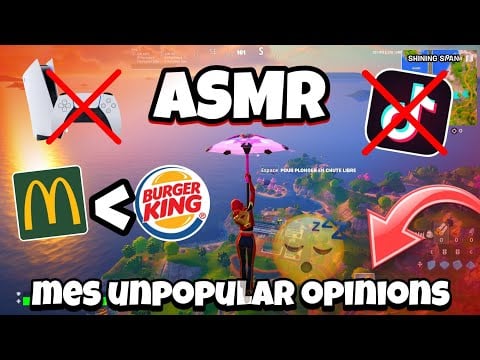 ASMR Français • MES UNPOPULAR OPINIONS / CHUCHOTEMENTS TRES PUISSANTS 😴💤 #2