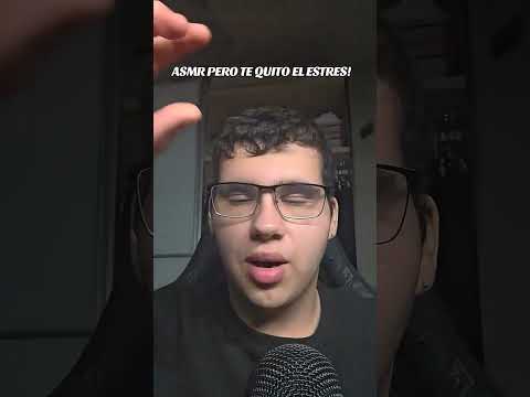 ASMR PERO TE QUITO EL ESTRES! #asmr #relax #parati #shorts #short