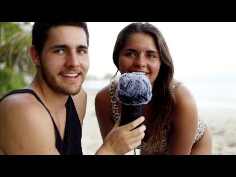 ASMR On A Beach In The Bahamas 🏝 Waves, Ocean Ambience, Male Voice