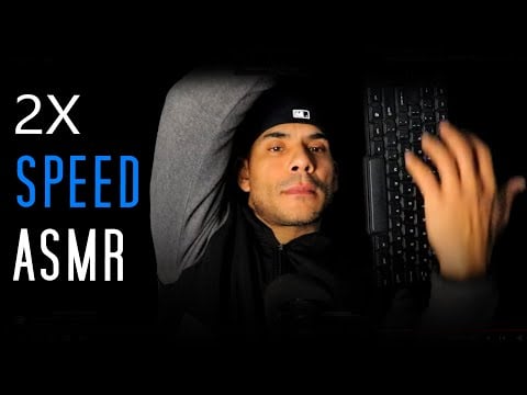 1 HOUR  2X SPEED FAST ASMR SLEEP INSTANTLY