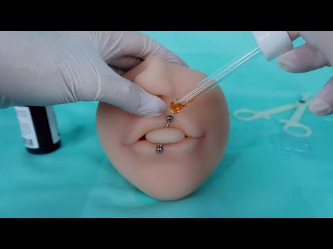 ASMR - COLOCANDO PIERCING NA LÍNGUA 👅