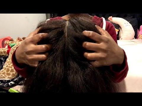 ASMR Scalp Scratching & Scalp Massage Compilation (no talking)