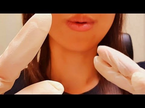 ASMR 1hr+ Cranial Nerve Exam 🩺🩹 eye ear hearing focus test, pressure, medical exam, latex gloves