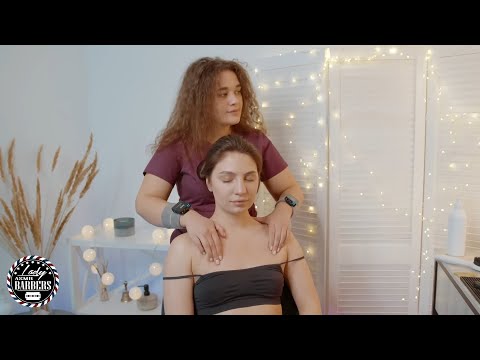 Dreamy Tranquility ASMR Massage by Barber Lady Elle for Skinny Girls