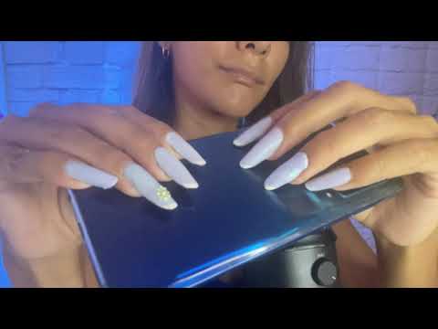 Te Hago Dormir utilizando solo Triggers de color AZUL💙🔵 (ASMR no talking) #asmr