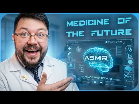 ASMR On-Line Check-Up Doctor Roleplay - Concept of AI  Medicine of Future