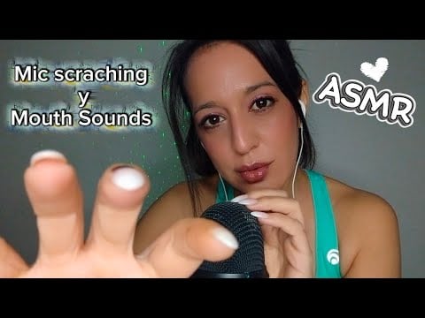 ASMR EXTREMO 🧠 Mic Scratching y Mouth Sounds para Hormigueo Inmediato 