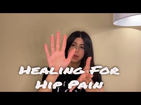 No Talking | ASMR - Immediate Relief for Hip Pain & Hip Issues |Binaural Theta Waves |Hand Movements