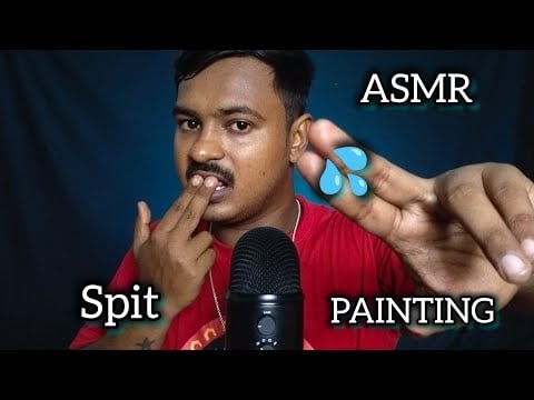 ASMR SPIT Painting On Your FACE 💦