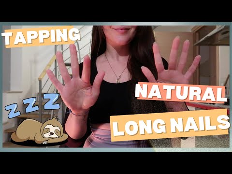 Tapping ASMR | A Moment of Relaxation with Natural Nails 💕