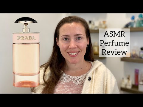 ASMR Perfume Review - Prada Candy L'eau - Glass Tapping & Whispering