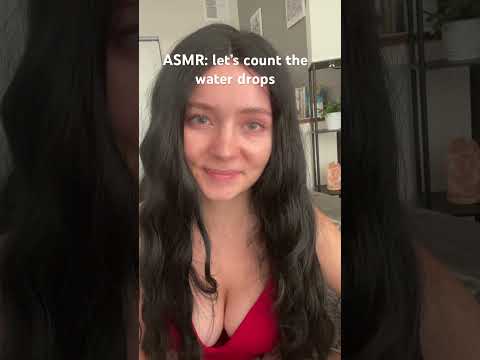 let's count the waterdrops 🤍#asmr #girlfriendasmr #waterasmr #tingles #softspoken
