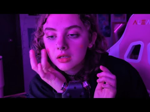ASMR Makeup with too Much Gum 🍬💄😖