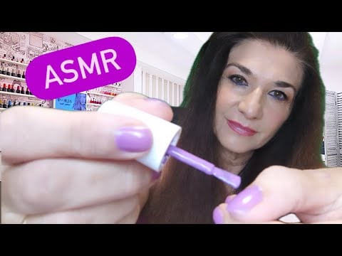 ASMR ME HAGO LA MANICURA 💅🏻  UÑAS 💅🏻 MUY RELAJANTE 🔊🎧😴