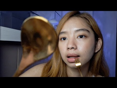 ASMR eating you 😛 nom nom sounds