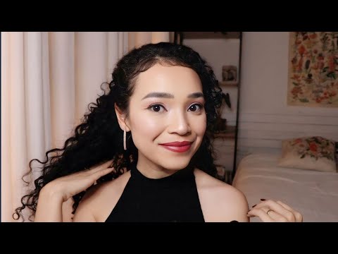 ASMR - Contando a história do meu cabelo (Storytime) da infância até hoje, com 📷