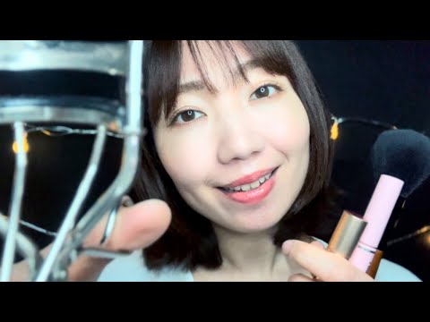 ASMR(Sub✔︎)優しいお姉ちゃんがメイクするロールプレイ【眠くなる声】[ASMR] Your sister will put makeup on you💄 [role play].