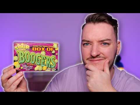ASMR Trying Weird Candy...