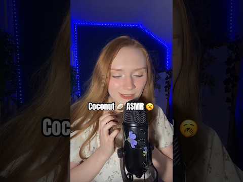 #asmr every day ☺️SubscriBee🐝#coconutasmr#whisperingasmr#mouthsounds