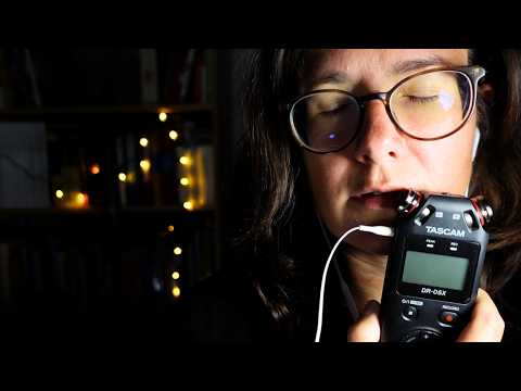 ASMR the Most Tingly & Crisp Mouth Sounds with Tascam (2 Hours+) Part 4