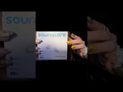 ASMR with the soundcore Sleep A30 Special Earbuds #asmr #soundcore