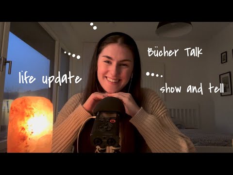 [ASMR] life update + Bücher Talk 📚(german/deutsch)