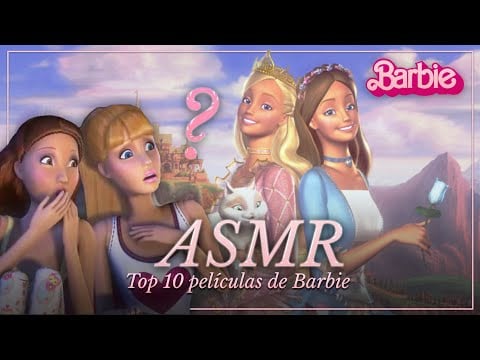 ASMR ✧ Las 10 mejores películas de Barbie para la nostalgia 🎀 | Noche de PowerPoint #3