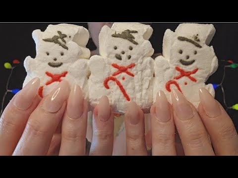 ASMR Fast Textured Scratching on Peeps 