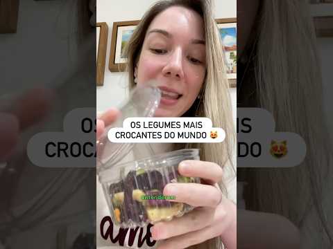 Quem NÃO GOSTA de LEGUMES irá SE CONVERTER AGORA! 😳 #asmr #food #crocante #