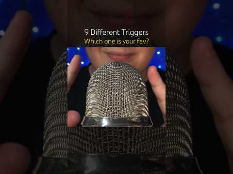 9 Different Triggers! #asmr