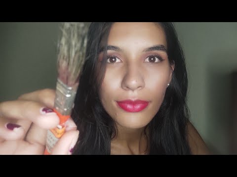 ASMR VOCÊ É UM FÓSSIL RARO 🦴 (asmr câmera touching)