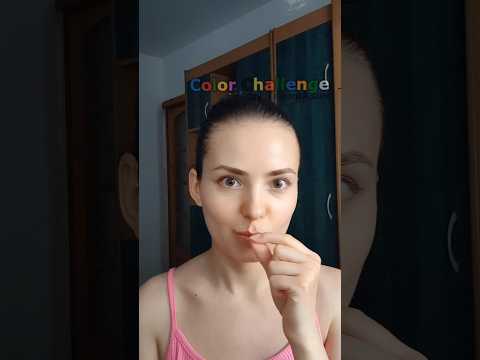 🤫🌈 Layered ASMR color challenge (no talking) #asmr #colorchallenge #asmrlayeredsounds #notalking