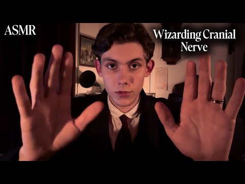 ASMR - St. Mungo’s magical cranial nerve examination, male soft spoken Harry Potter roleplay