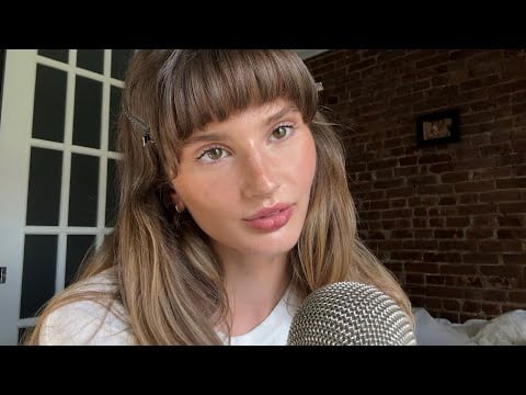 ASMR tingly inaudible whispering