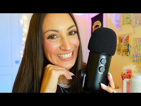 ASMR Trigger Word Test on *YOUR* Fave Blue Yeti Mic Settings 💙