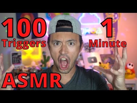 ❗100 Triggers in 1 MINUTE❗ | Tuesday Tingles! | Fast and Aggressive ASMR