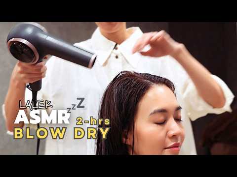 ASMR Hair Blow Dryer Sounds relax you to sleep