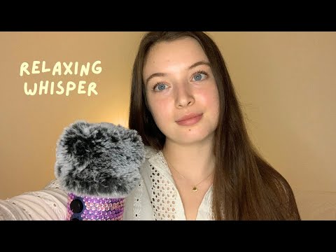 ASMR Q&A Whispering | favourites, advice, goals