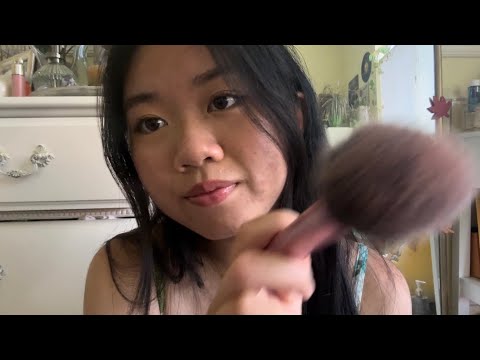 ASMR doing your makeup NO TALKING