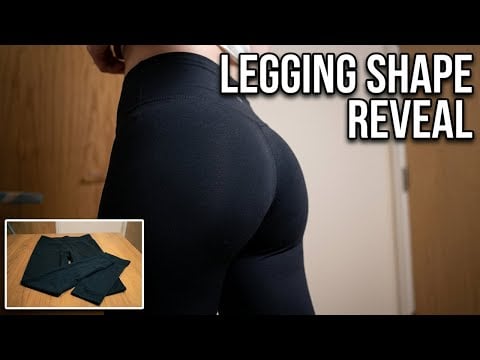 Super well fitted leggings scratching asmr 😴🖤 NO TALKING!