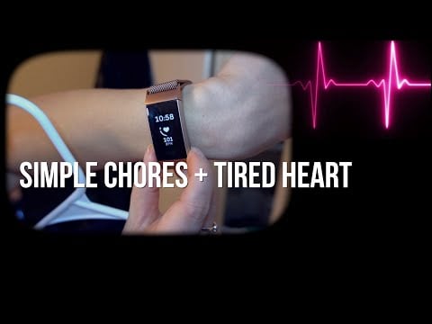 100 BPM Irregular Female Heartbeat While Doing Laundry