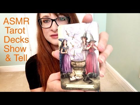 Tarot Decks Show & Tell ASMR